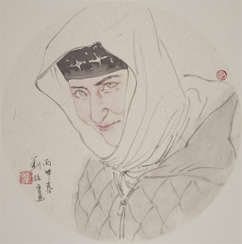 《 直面帕米尔03 》    尺寸：45x45cm    时间：2016年.jpg