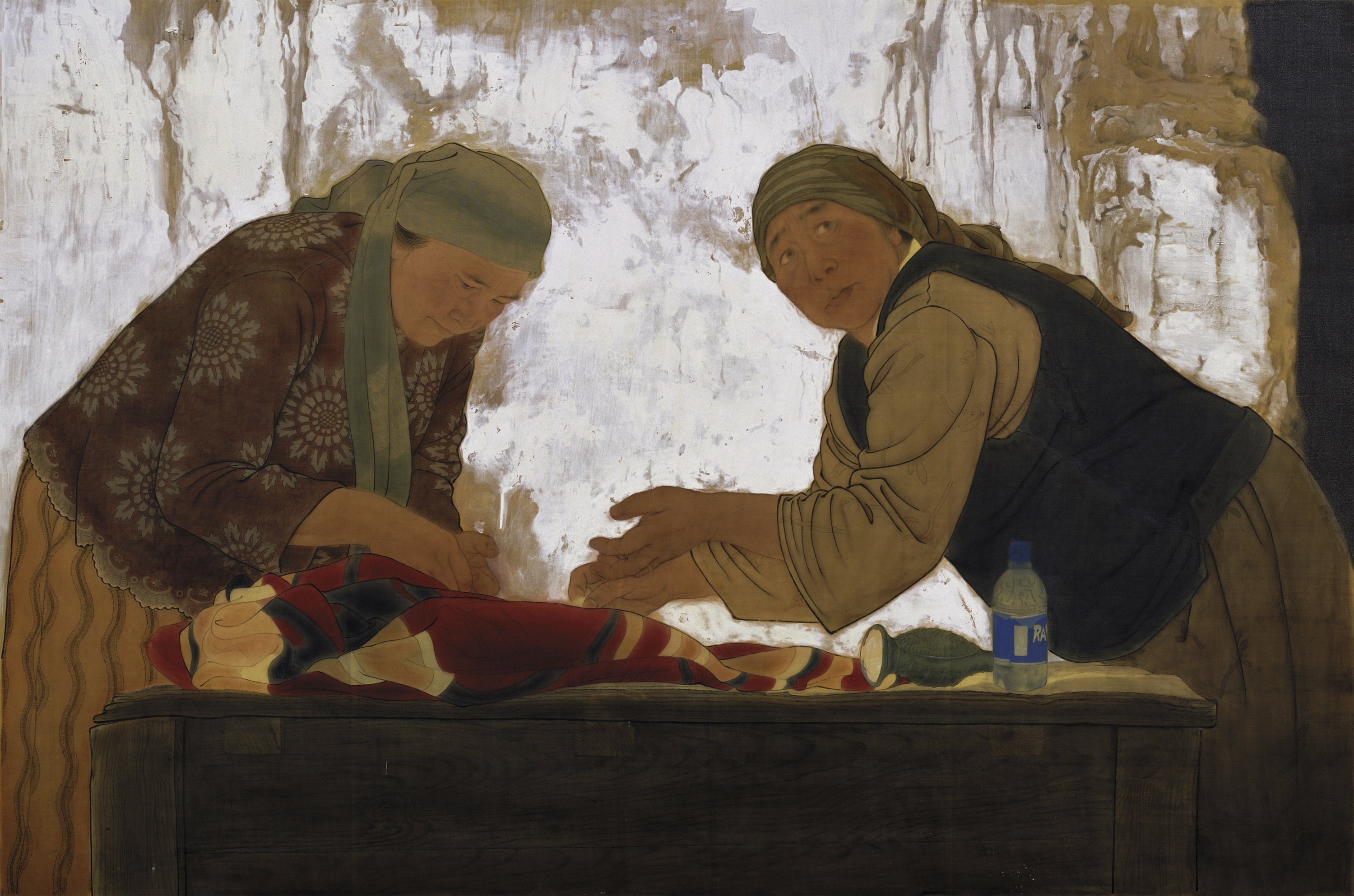 3《桑椹》(王海滨 王瑛合作) 110cmx160cm绢本重彩2011.jpg