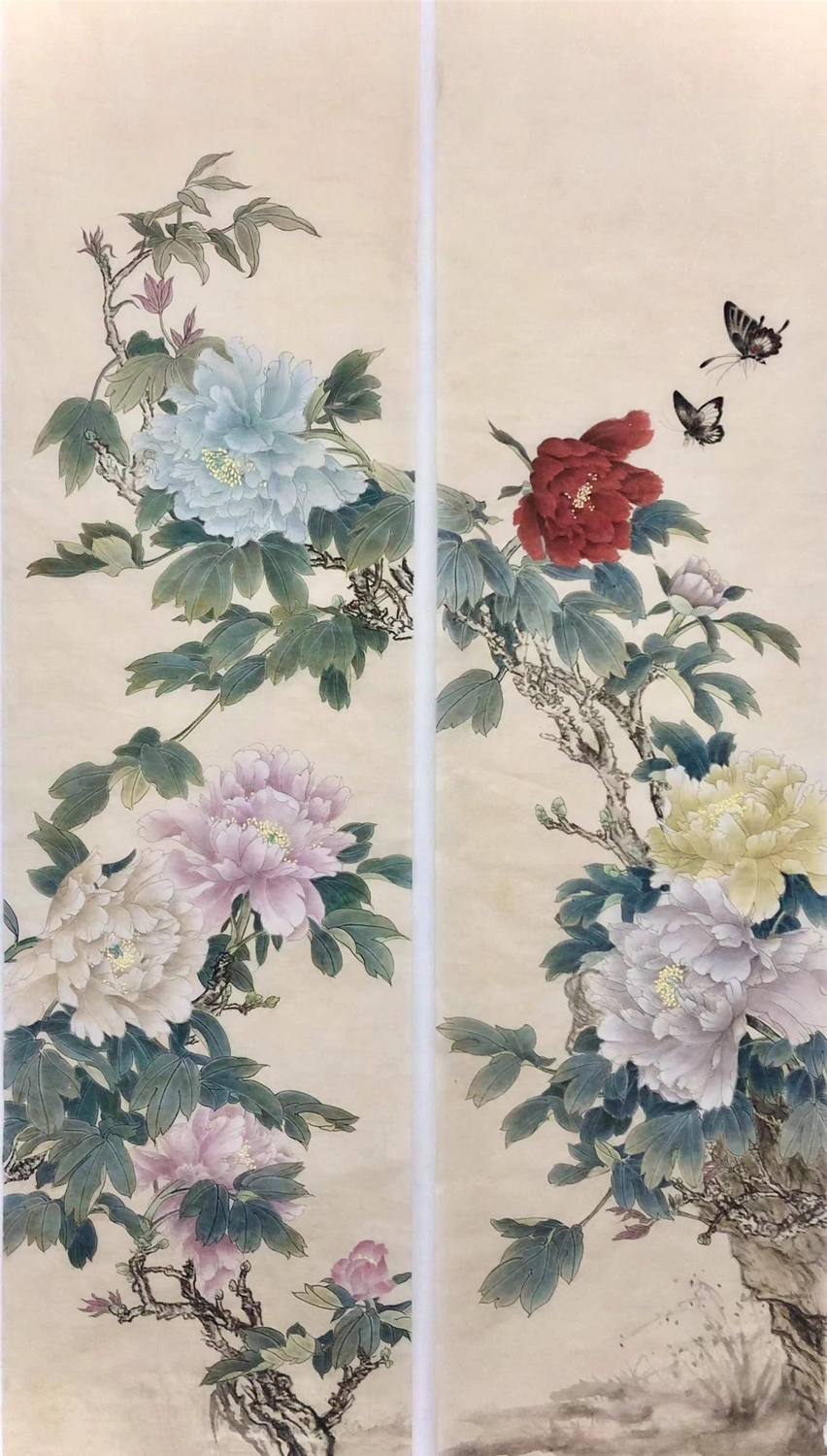 3《瑶池牡丹条屏》.jpg