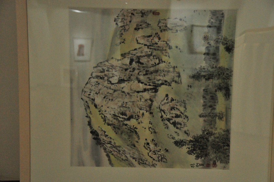 《玫瑰峰写生》50cmx50cm 2015年