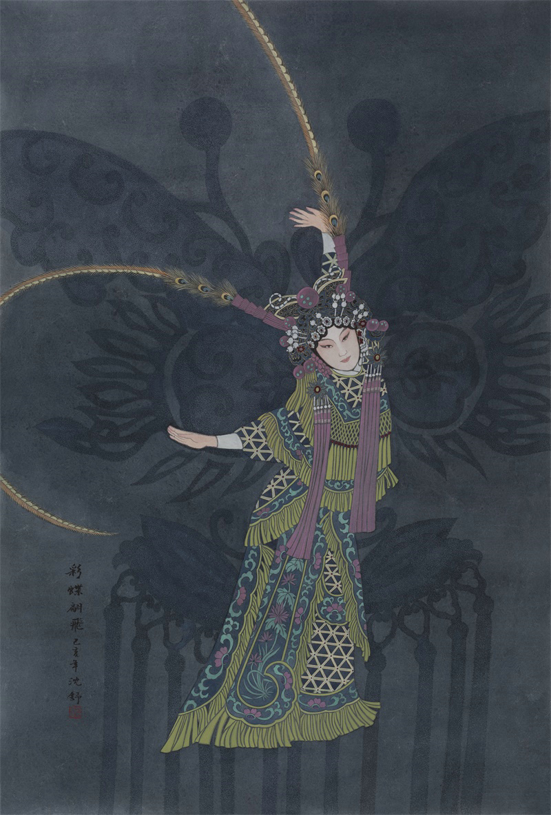 《彩蝶翩飞》105cmx72cm.jpg