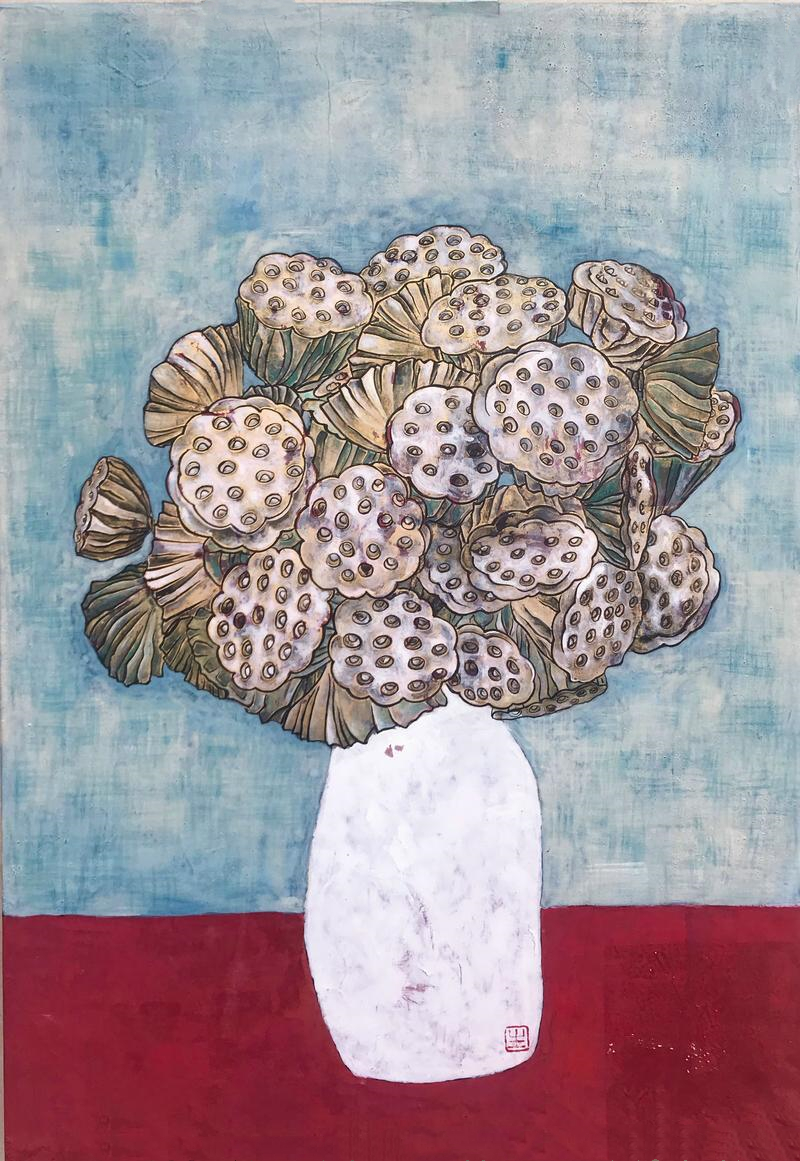 2《褪却红衣学淡妆》68cmx48cm2020年.jpg