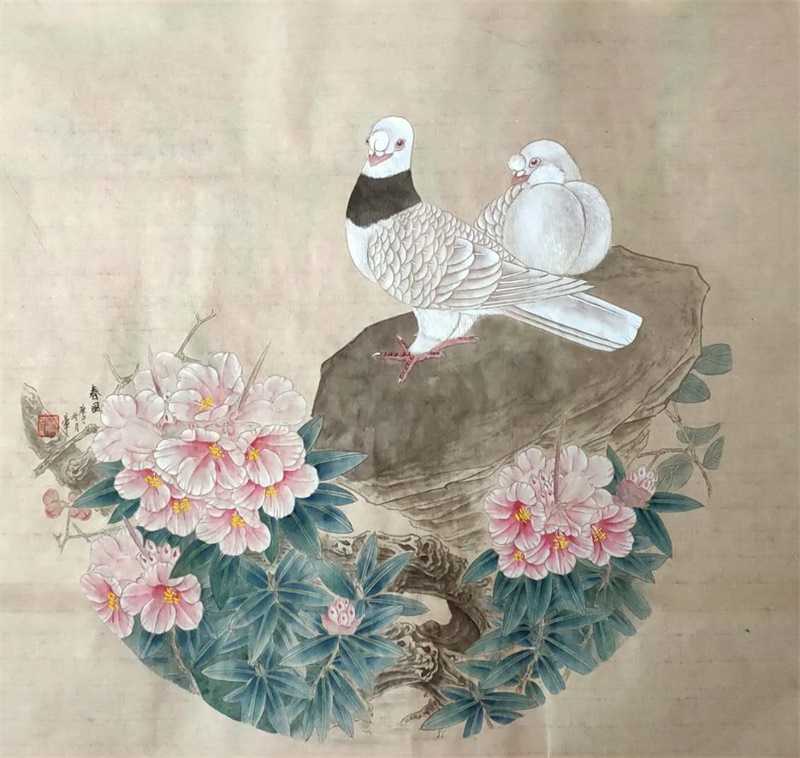 赵立军《春颂》55cmx55cm.jpg
