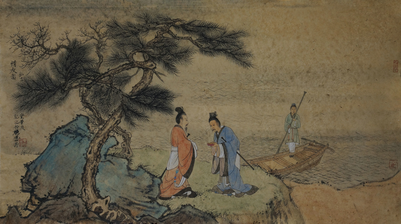 江岸送别 40x76cm.JPG