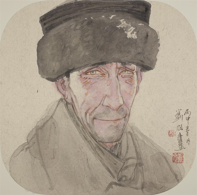 《 直面帕米尔02 》    尺寸：45x45cm    时间：2016年.jpg