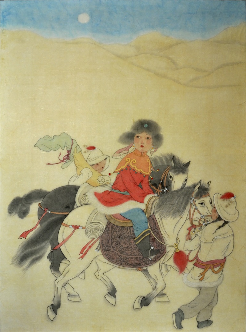 张朋《出塞》120cmx80cm纸本2019.jpg