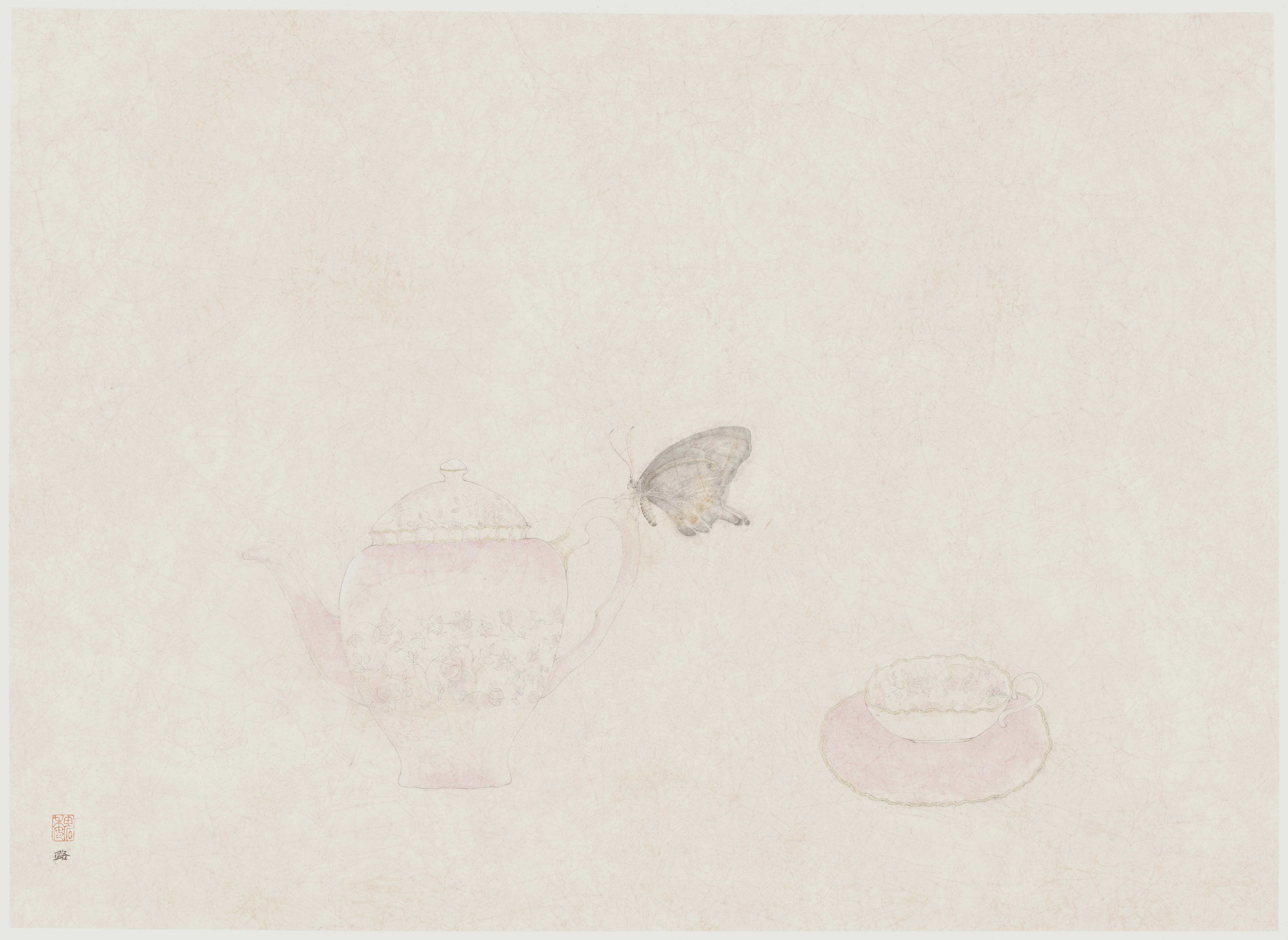 《一期一会系列 · 甜茶》45cmx65cm2019.jpg