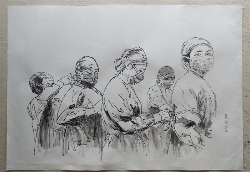 车梅《致敬天使》60cmx80cm.jpg