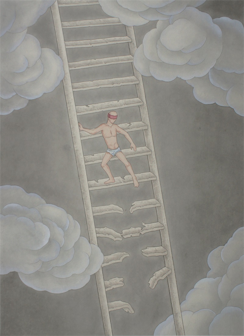 李聪 《梦》2号 纸本设色 46×32cm 2018年.jpg