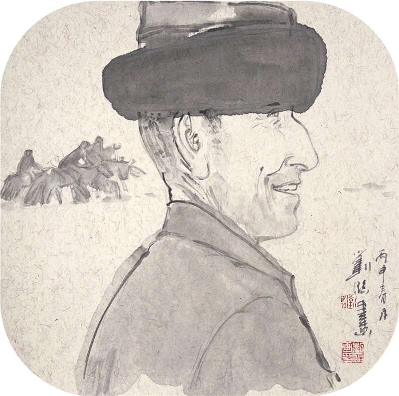 《 直面帕米尔09 》    尺寸：45x45cm    时间：2016年.JPG