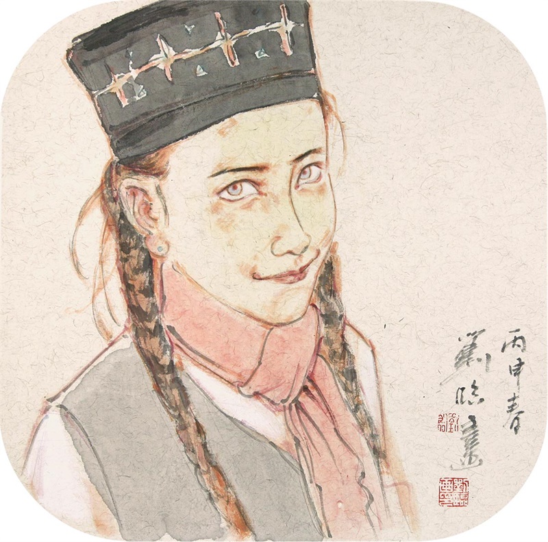《 直面帕米尔10 》    尺寸：45x45cm    时间：2016年.jpg