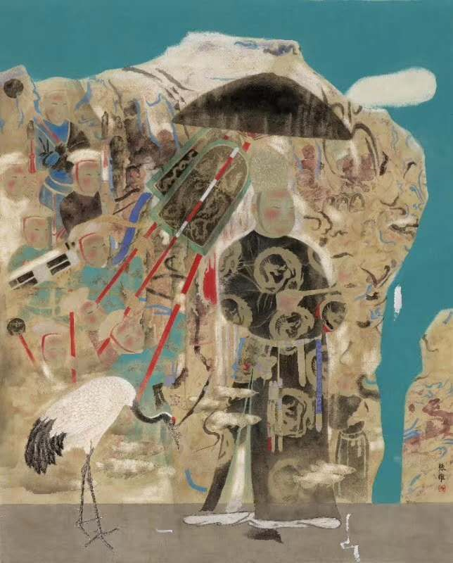 创作作品《盛世太平》 2018年10月参加第三届“南田风骨”全国花鸟画作品展（入选）.jpg