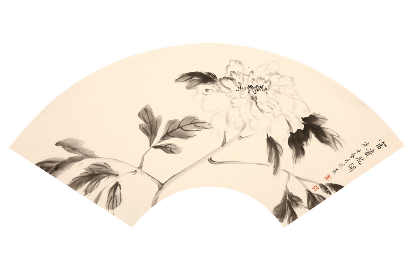 卢洪英义拍8，《富贵花开》画心尺寸21x56cm纸本.jpg