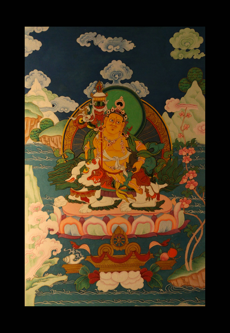 《黄财神》唐卡45cmx30cm.jpg
