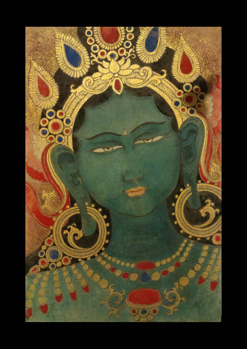 《绿度母》45cmx30cm.jpg
