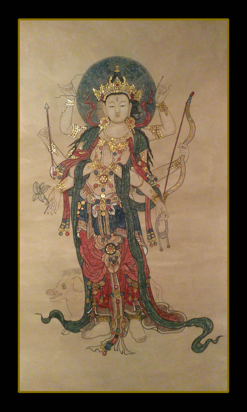 《摩利支天》178cmx96cm.jpg