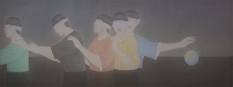 春水 绢本设色 53X142cm  2018.jpg