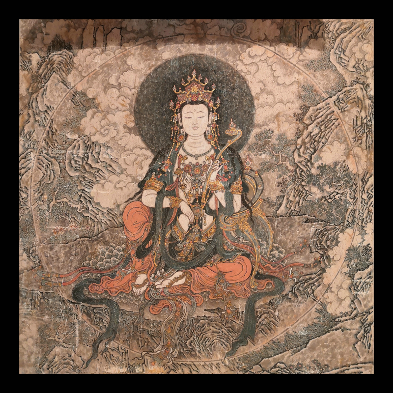 《文殊菩萨》100cmx100cm.jpg
