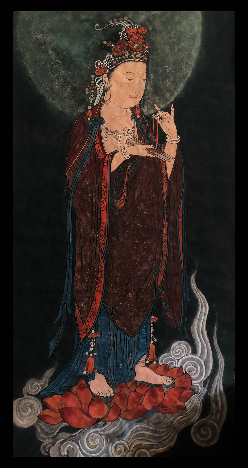 《菩萨》138cmx69cm.jpg