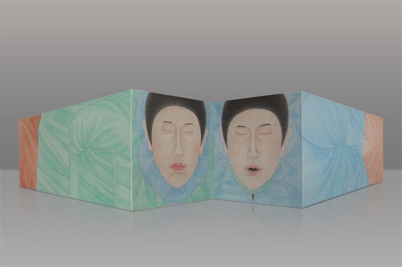 自设局NO.7 绢本绘画装置10.5x10.5x31cm x2 2018.jpg