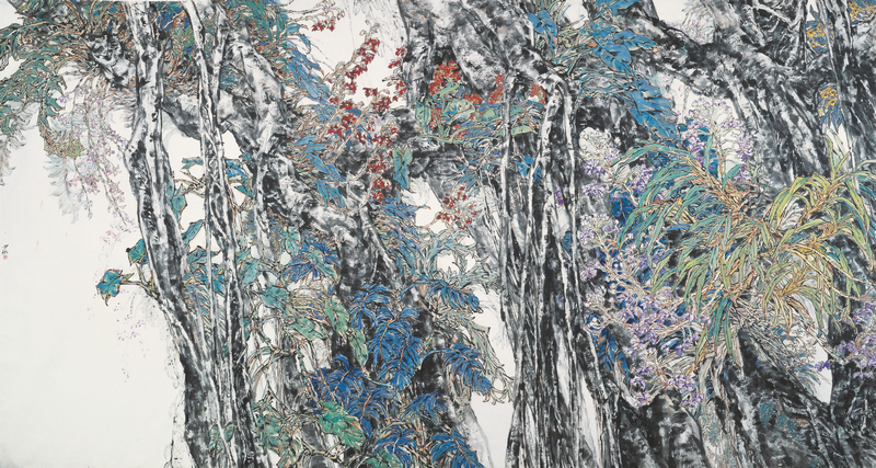 雨林之歌 290x540cm  2011年.jpg