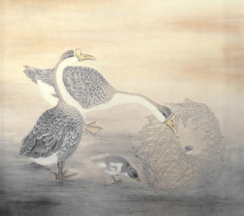 《谧·爱》         68cmx68cm            纸本水墨          2013.jpg