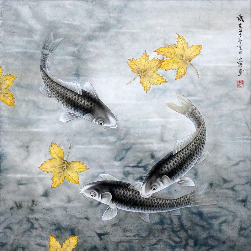 盈盈秋水68cmx68cm.JPG
