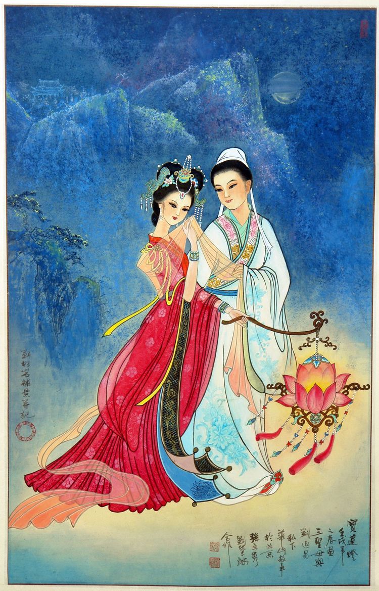 10-《宝莲神灯》孙文秀、刘黛琳合作  刘松岩补景并记.jpg