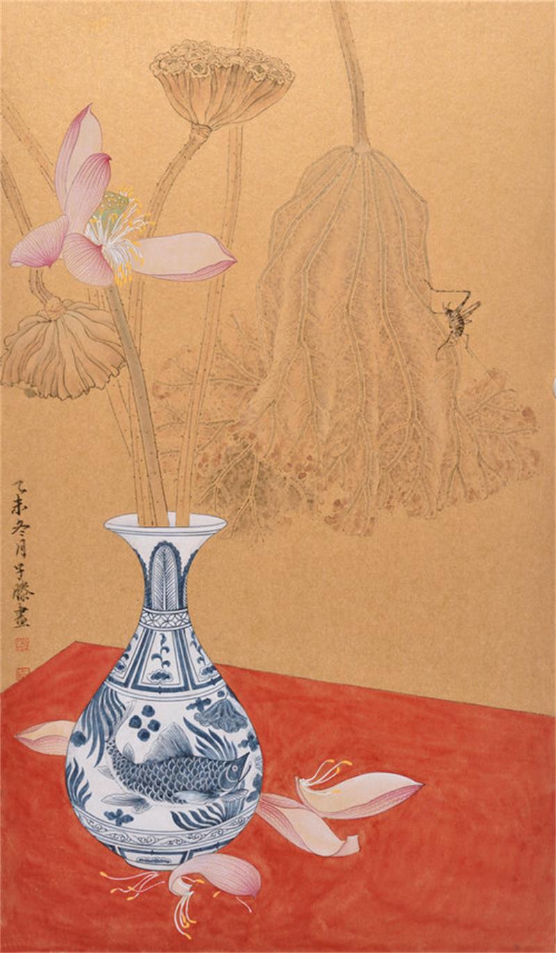 清供38x65cm2015年.jpg