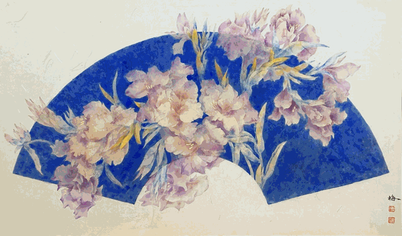 傅春梅扇面动画.gif