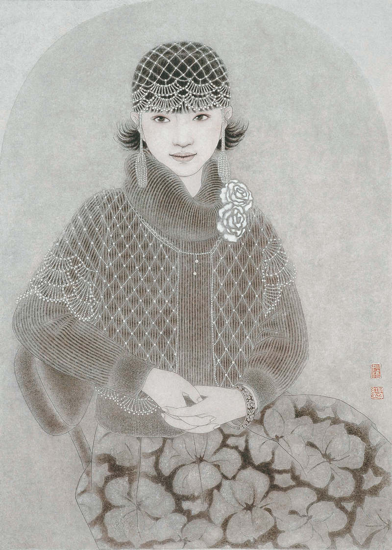 由江西美术出版社出版发行2011年出版《工笔人物画法》由天津杨柳青