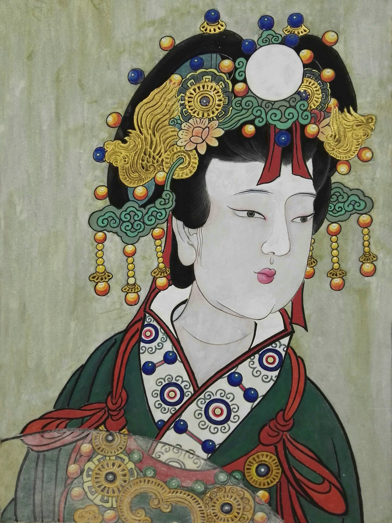 永乐宫壁画临摹60×42.jpg